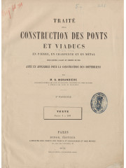 Traité de la construction des ponts, 1874-1888
