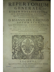 Repertorium generale rerum notabiliorum, 1686