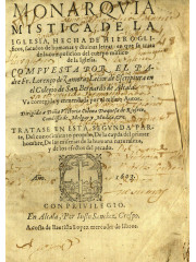 Monarquia mistica de la Iglesia…, 1603