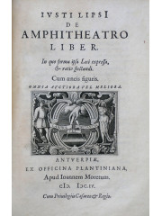 De amphitheatro liber ; De amphitheatris quae extra Romam libellus, 1604