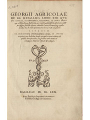 De re metallica libri XII, 1561
