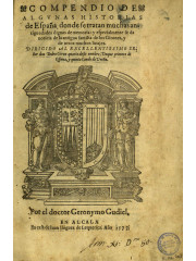 Compendio de algunas historias de España, 1577