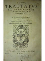 De dote tractatus ex variis iuris ciuilis interpretibus decerpti, 1569