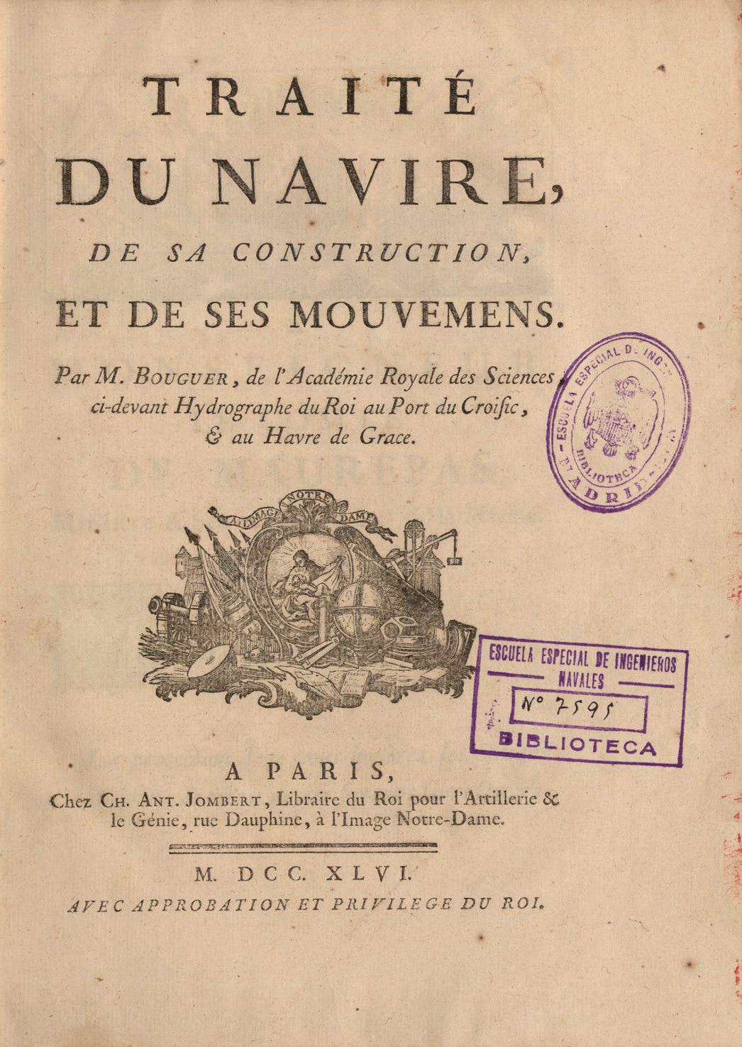 Traité du navire, 1746