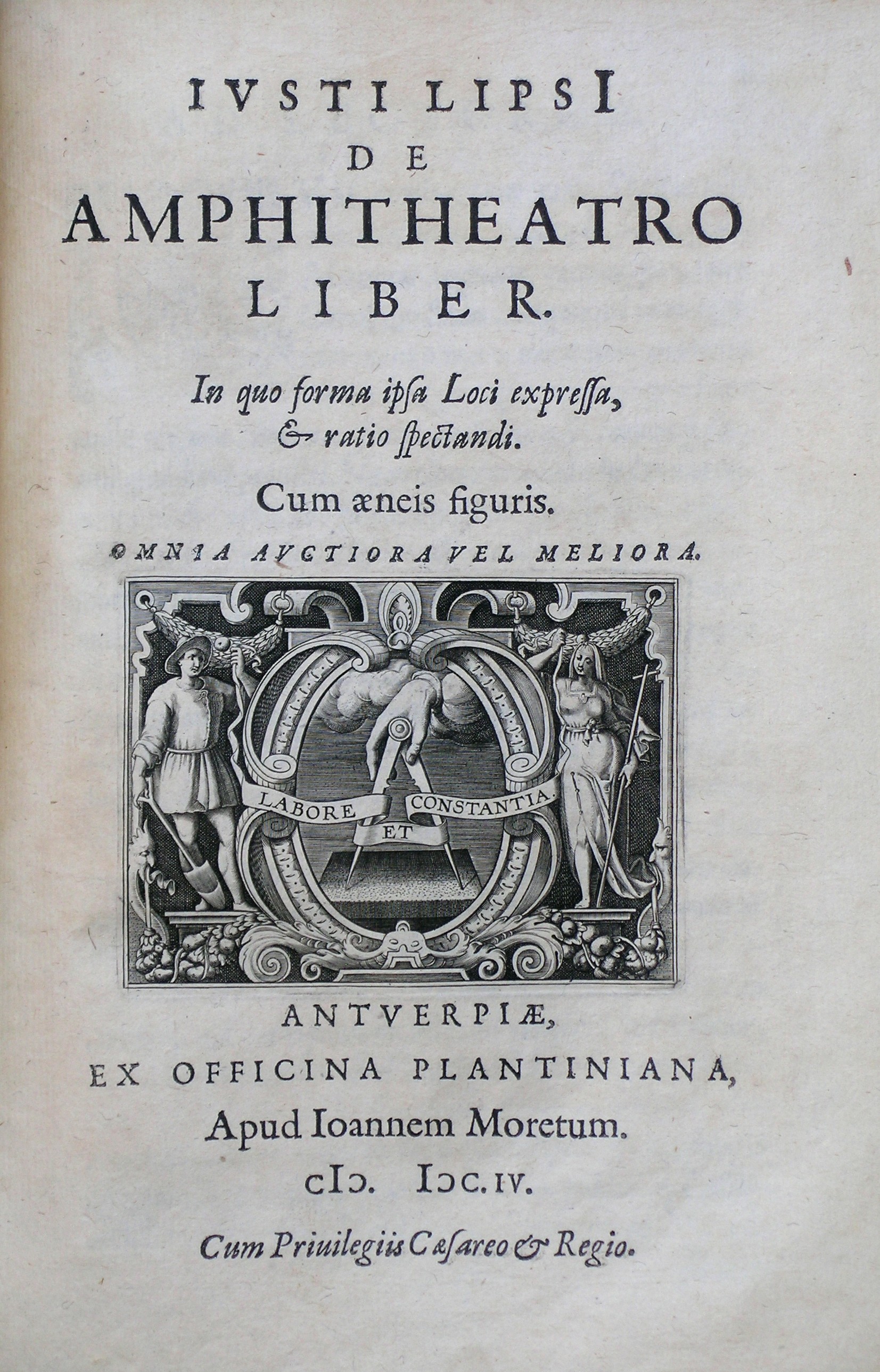 De amphitheatro liber ; De amphitheatris quae extra Romam libellus, 1604
