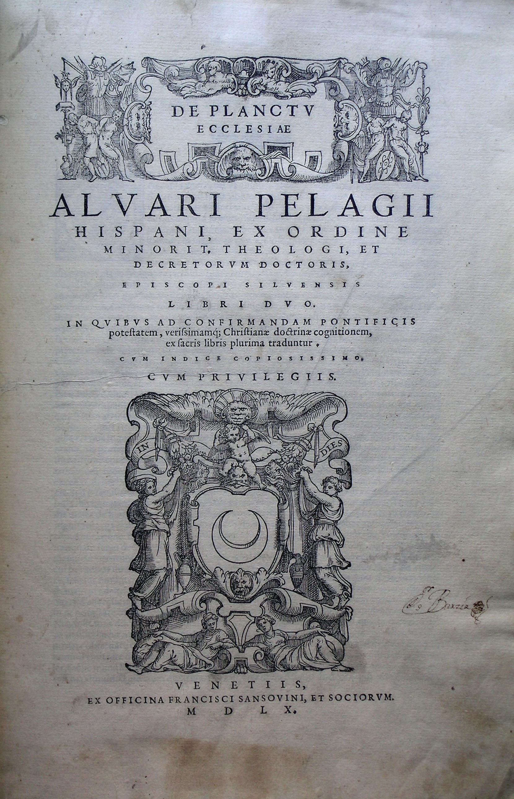 De statu et planctu ecclesiae, 1560