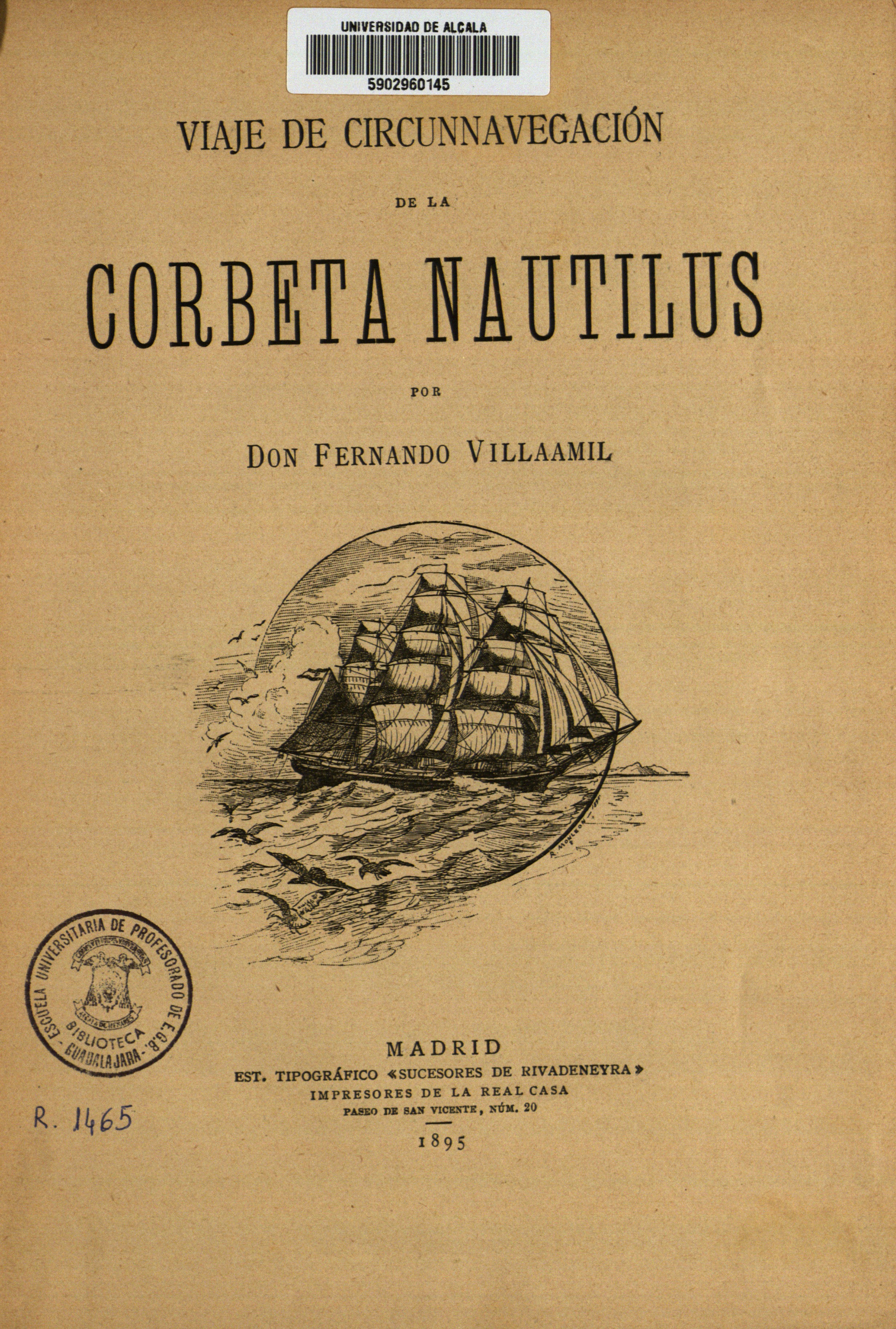 Viaje de circunnavegación de la corbeta Nautilus, 1895